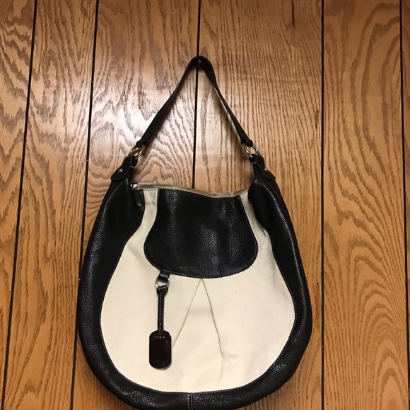 Furla Handbags - FURLA" Bag Leather & Canvas Shoulder